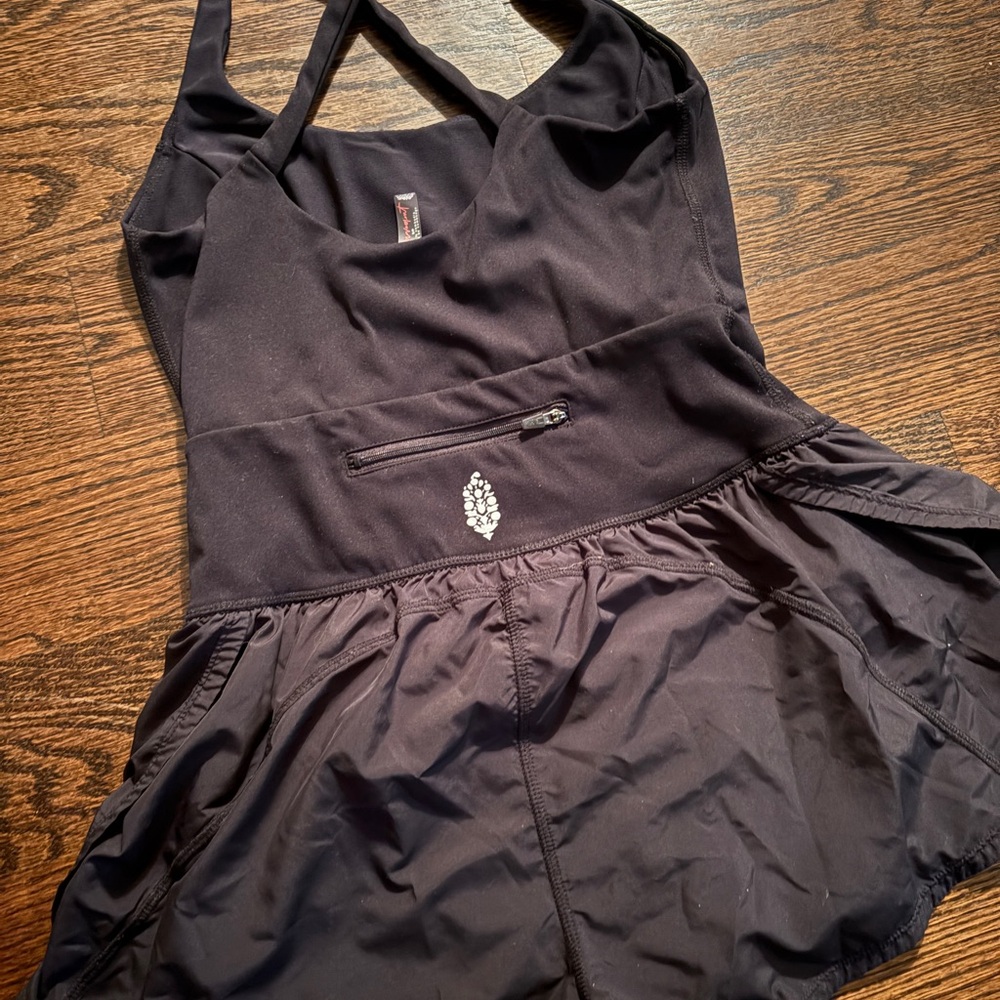 Black Halter Dress with Embellishment